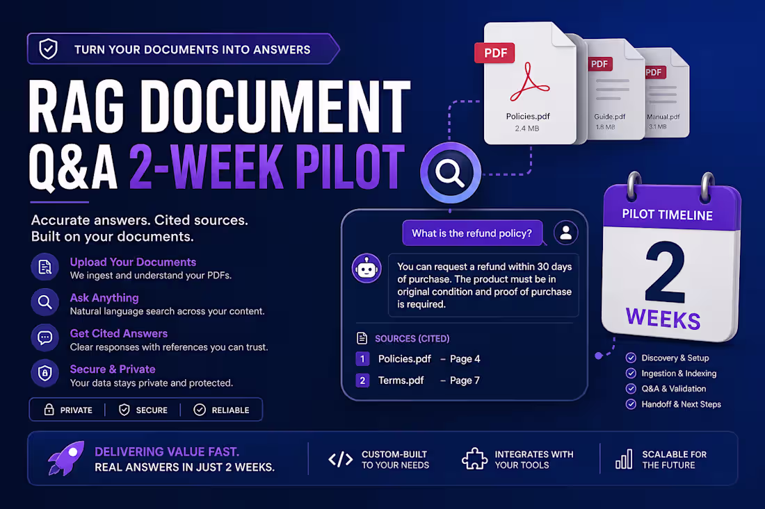 Cover image for Production RAG & Test Automation Platform