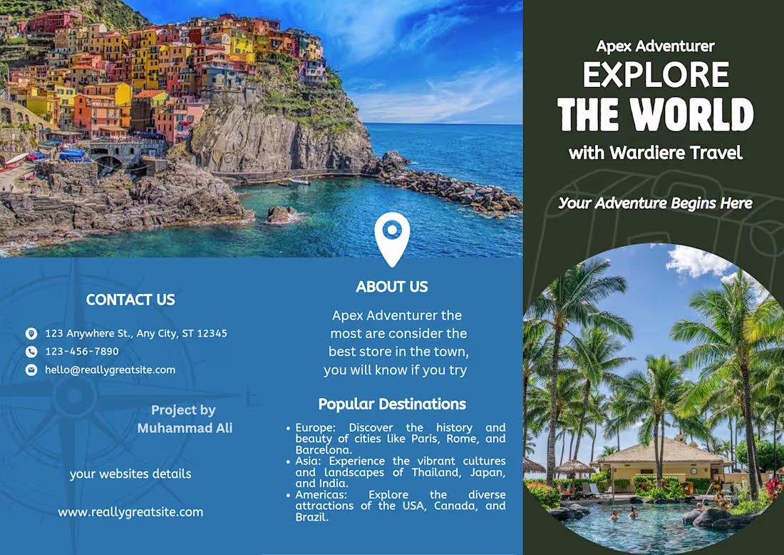 Cover image for I designed this promotional flyer