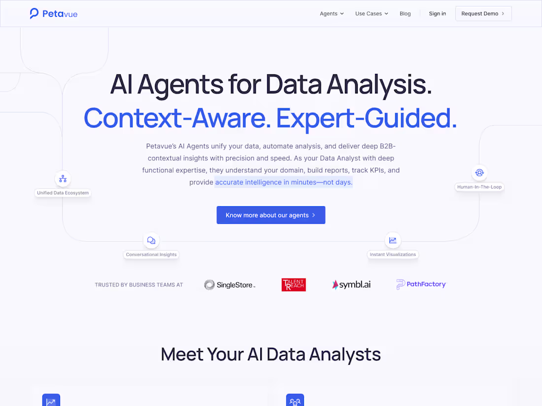Cover image for Petavue Web design