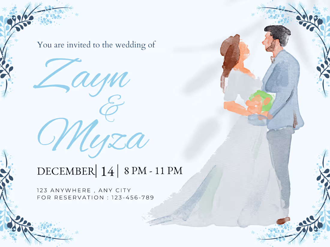 Cover image for Wedding Greeting card