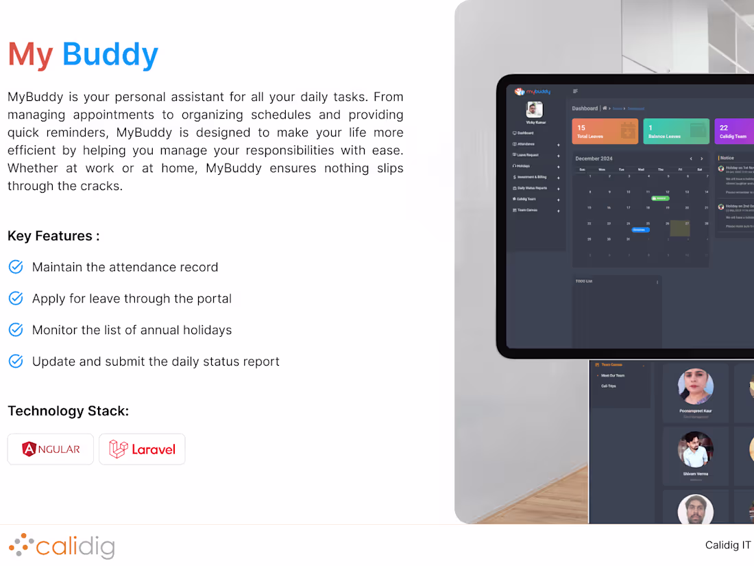 Cover image for My Buddy – Smart HR Management