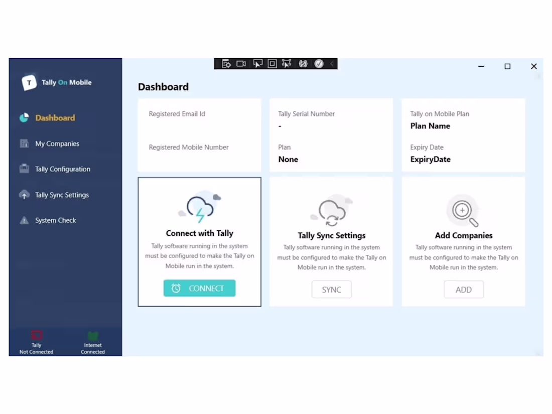 Cover image for Tally Connector Desktop App