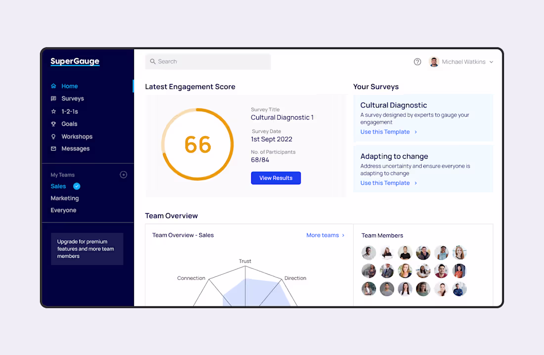 Cover image for Employee engagement platform