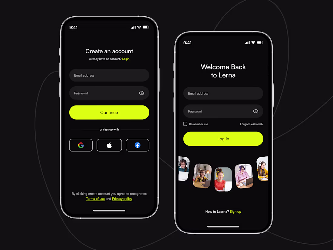Cover image for Onboarding Screen - AI English Learning Mobile App