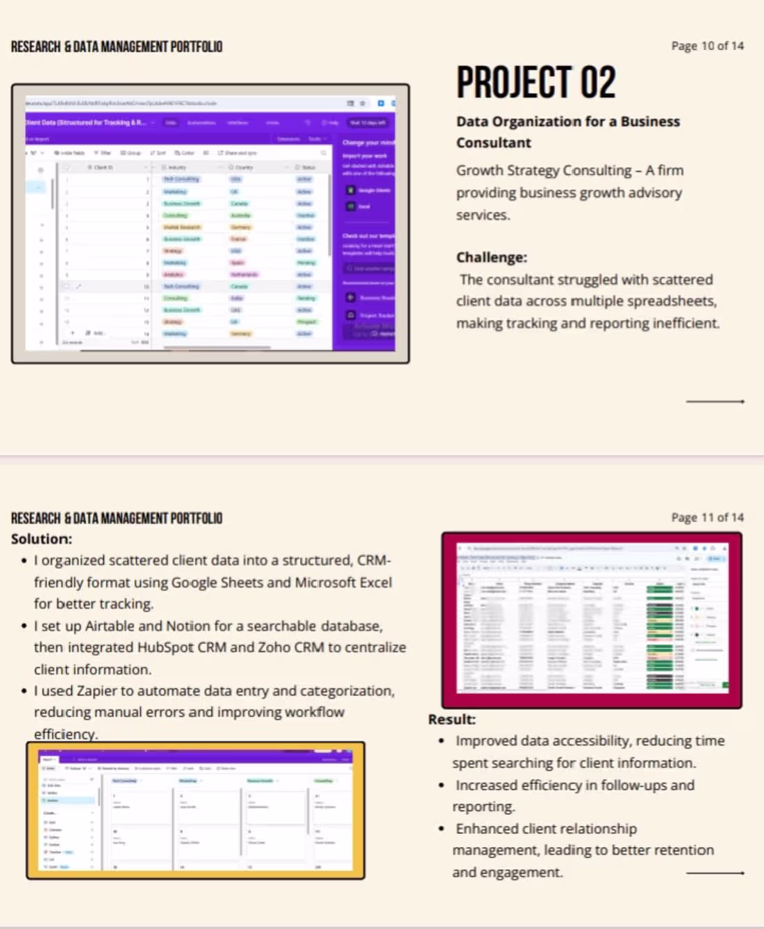 Cover image for Data Organization for a Business