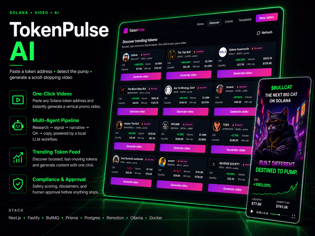 Cover image for Introducing TokenPulse AI - paste