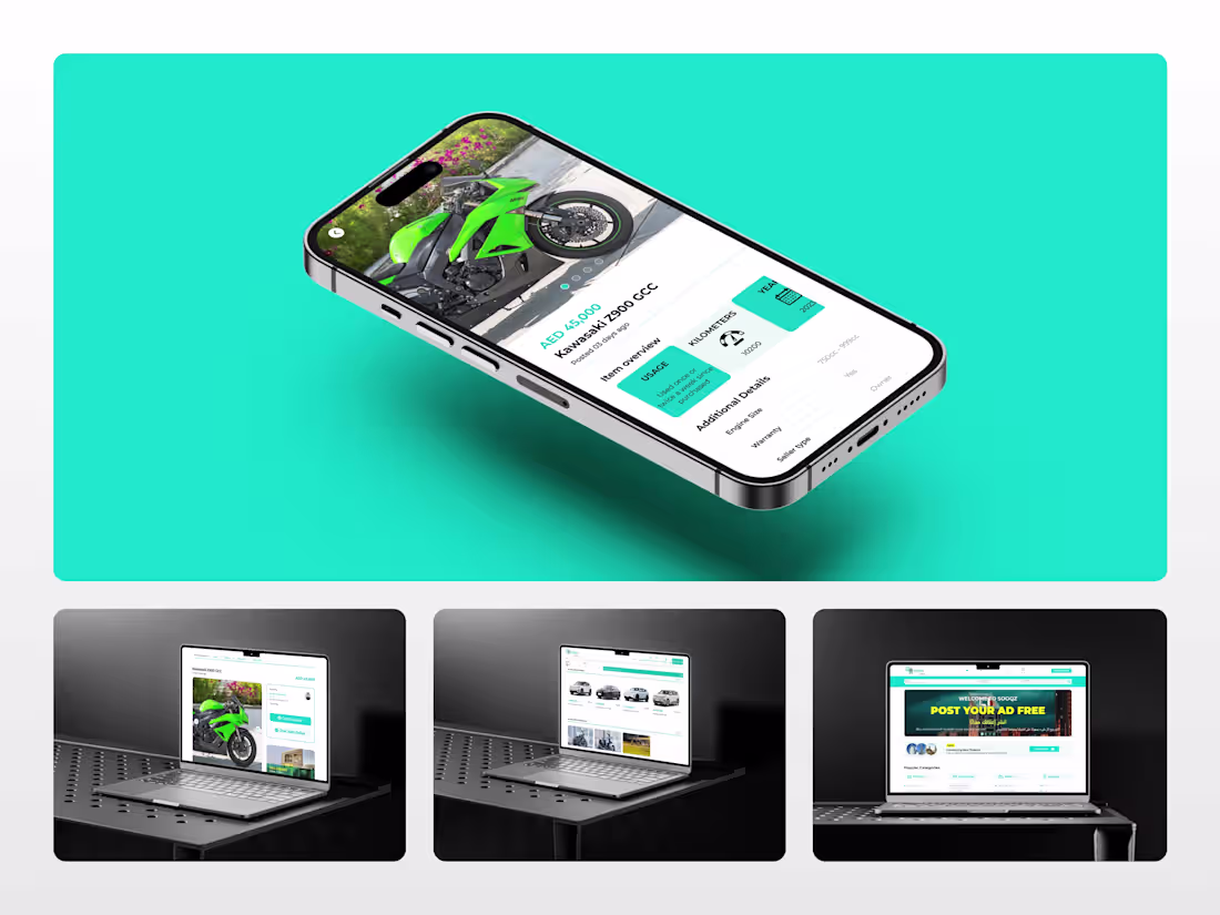 Cover image for UX/UI Designed for sooqz.com