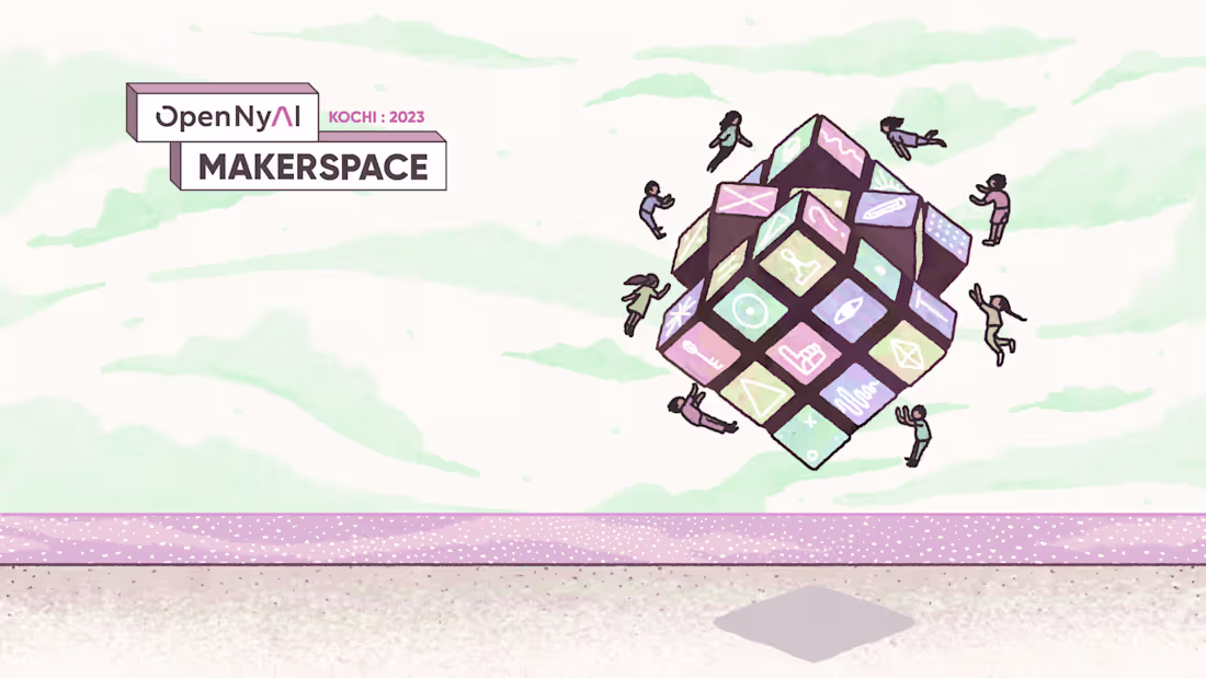 Cover image for OpenNyAI Makerspace — Branding and visual identity