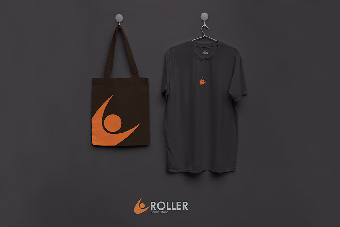 Cover image for ROLLER Sport Store Logo Design
A