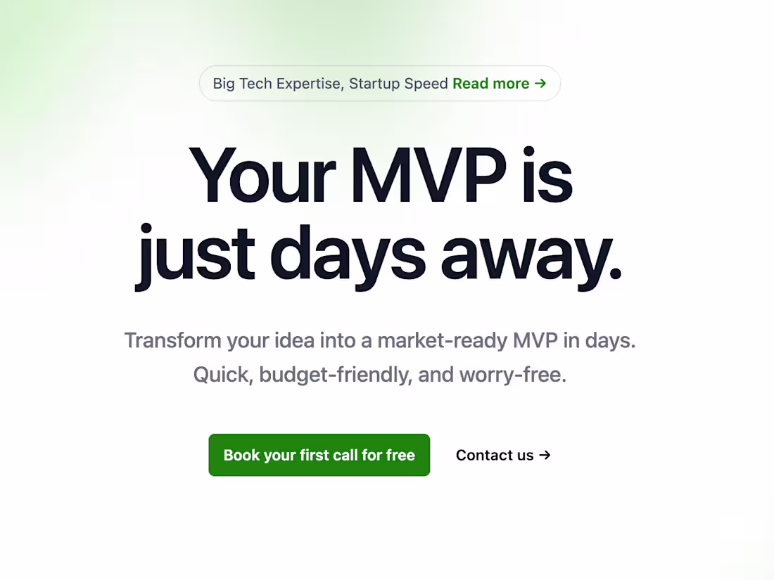 Cover image for MVP Development for Mobile and Web Apps