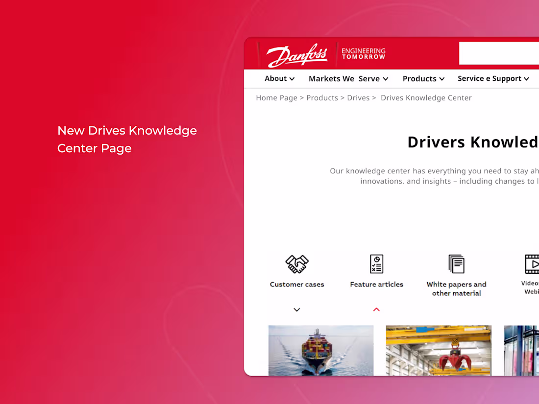 Cover image for Drivers Knowledge Center           Enhancement Project