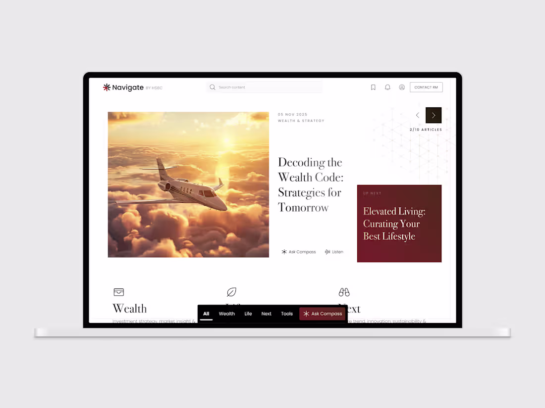 Cover image for AI-Led Blog Design Concept
