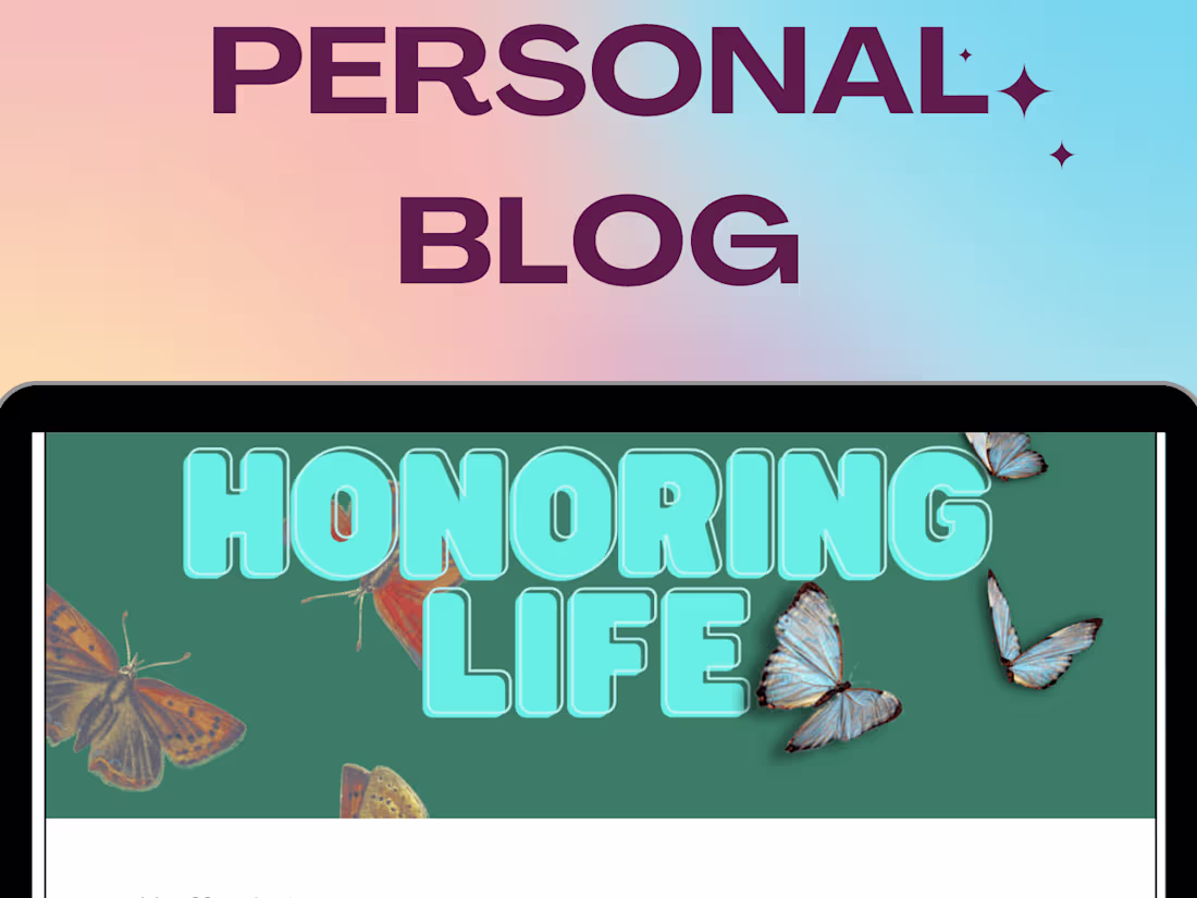 Cover image for Personal Blog - Muser's Manifesto 