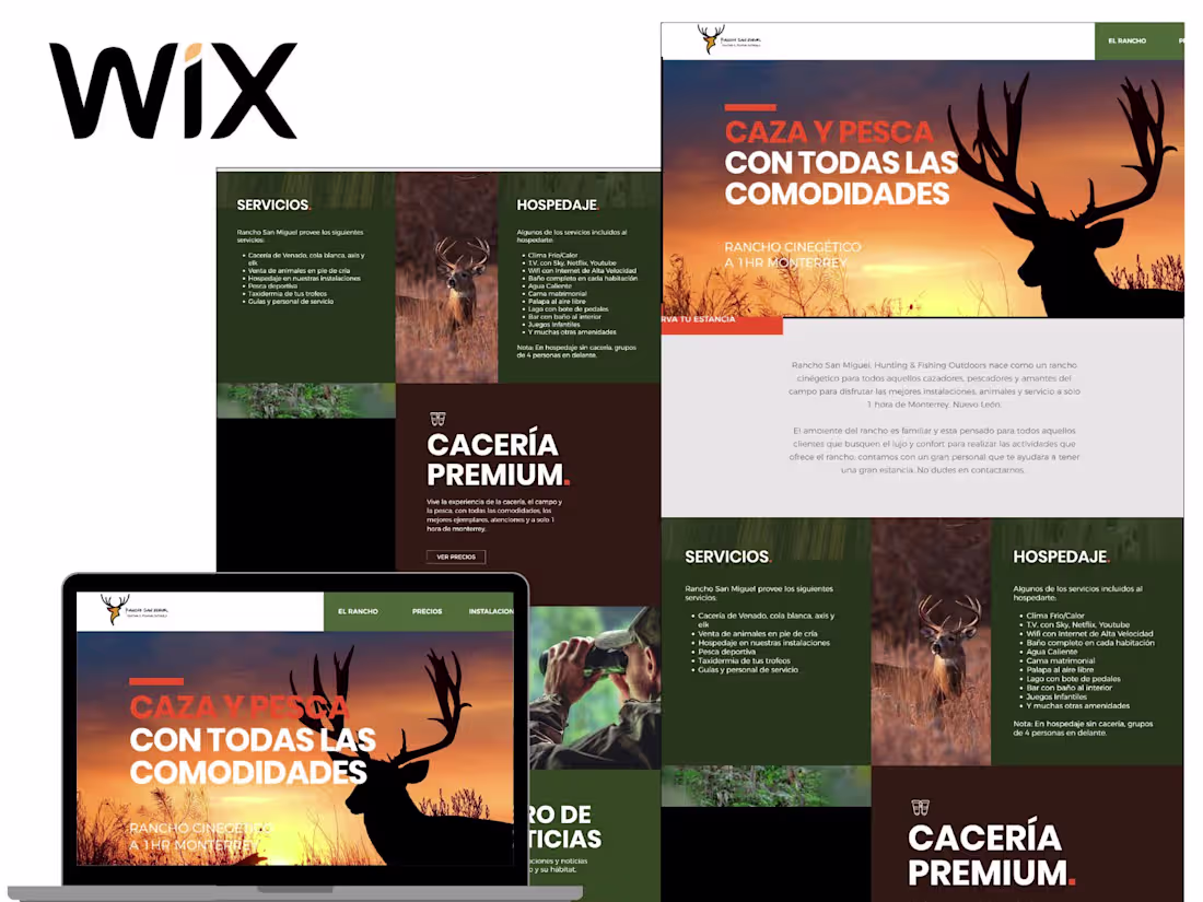 Cover image for WIX Website Redesign - Outdoor & Photography Website