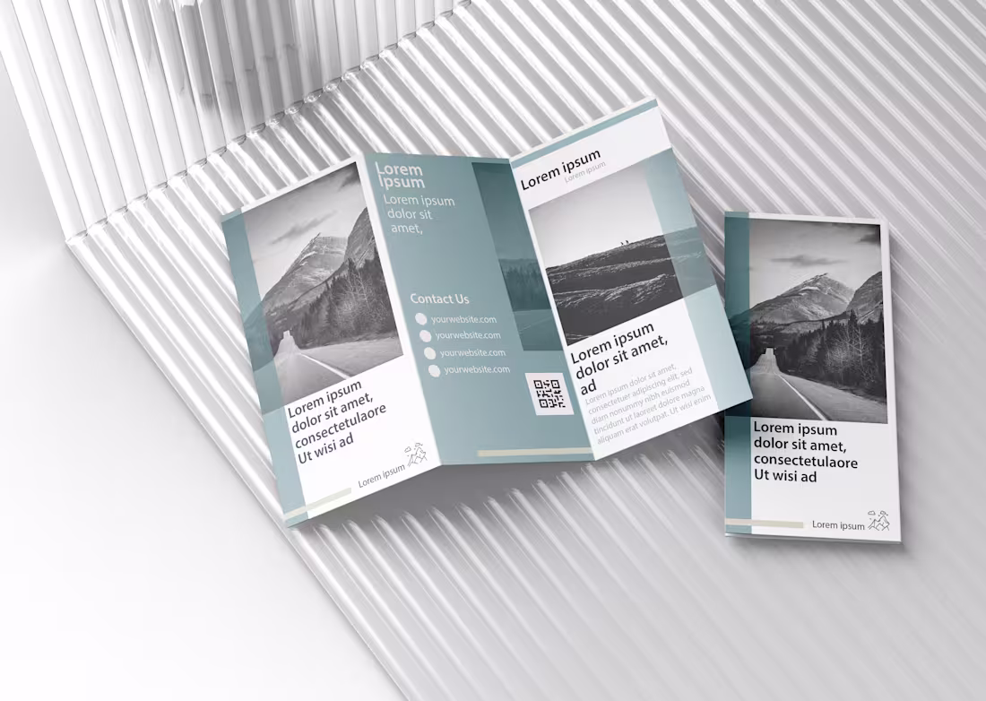 Cover image for Designed a clean and modern business tri-fold brochure that ...