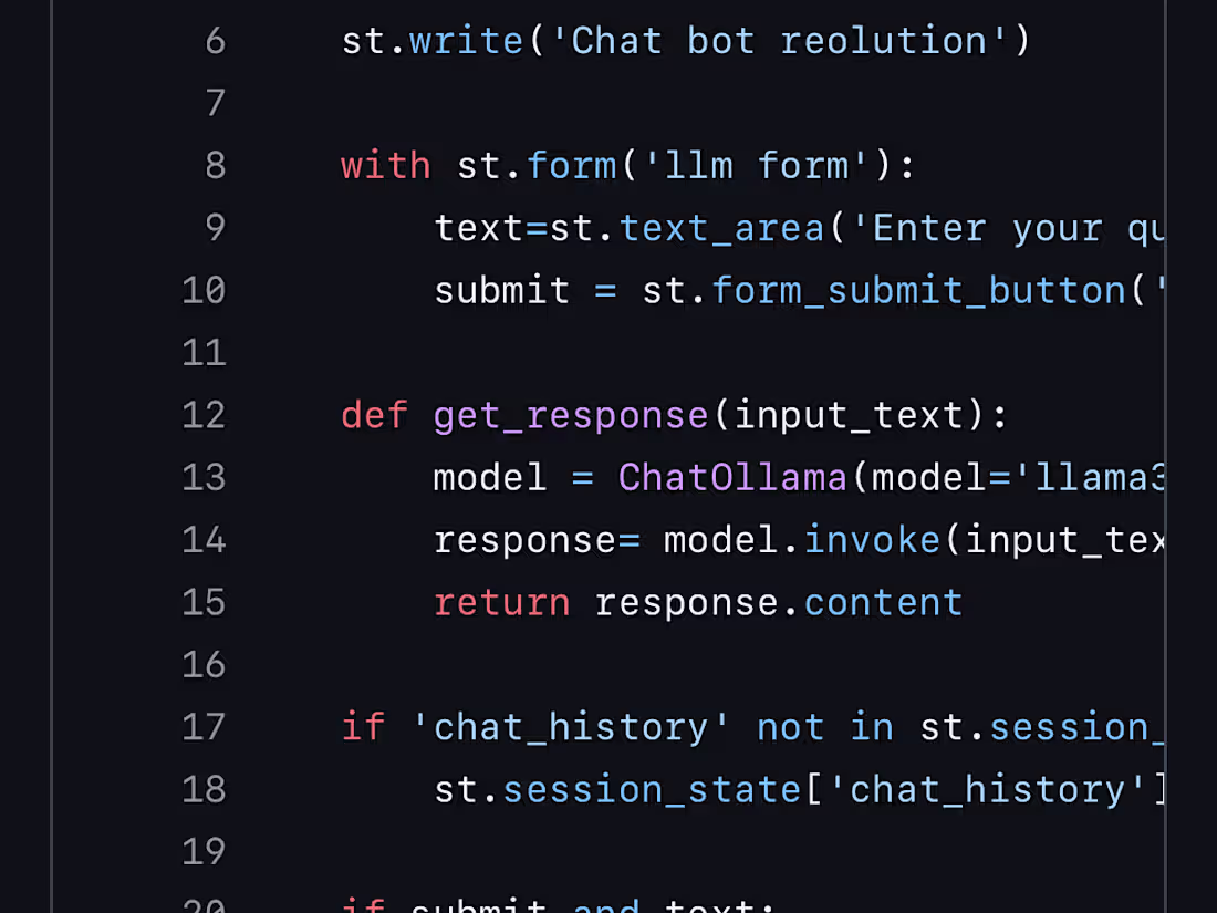 Cover image for Chatbot Development with LLM and Ollama