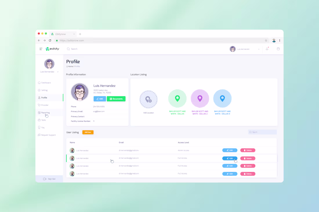 Cover image for AI Credential Healthcare SaaS software,