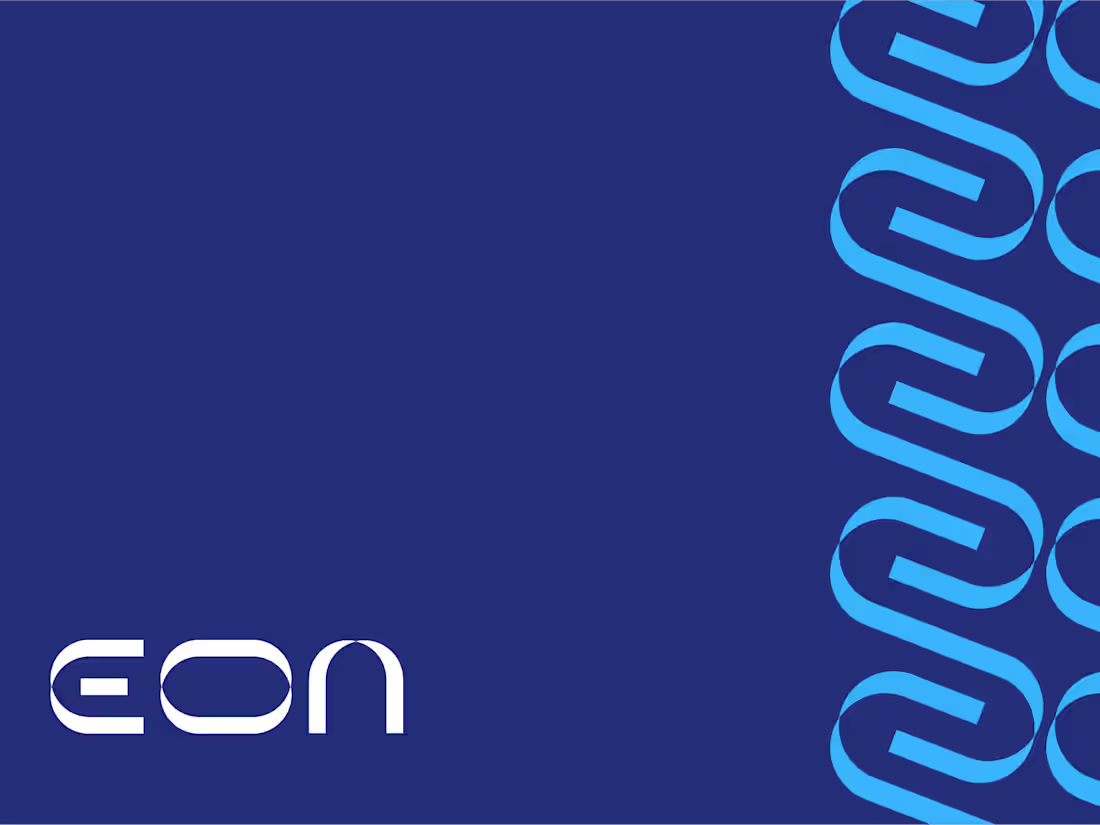 Cover image for EON combines visual identity and
