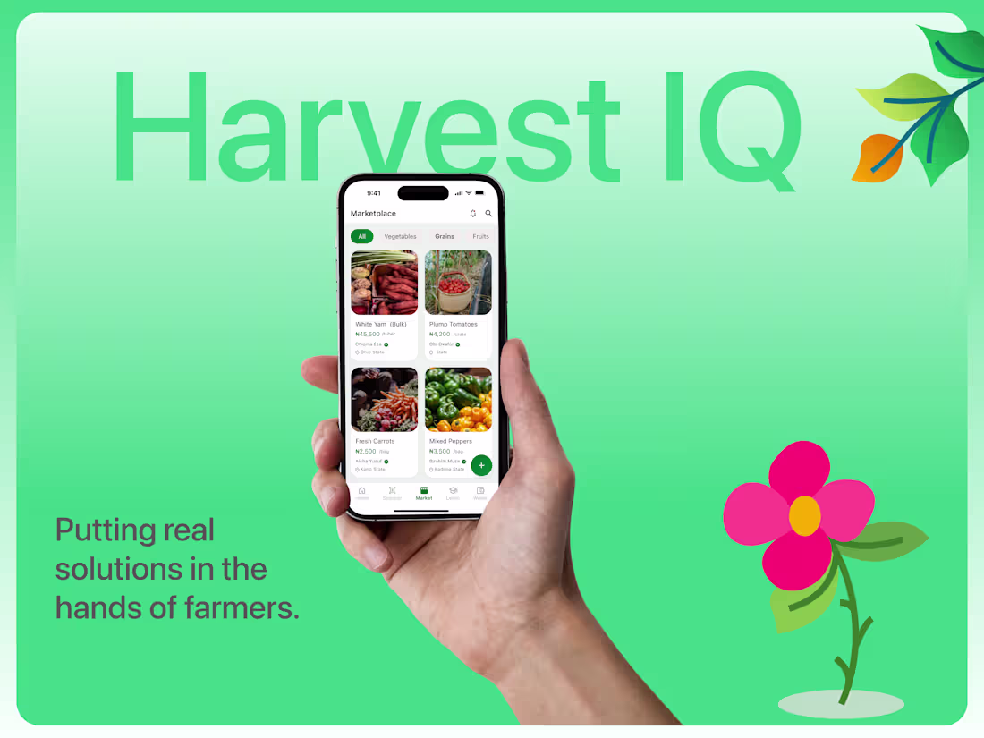 Cover image for HarvestIQ is an AI-powered agritech