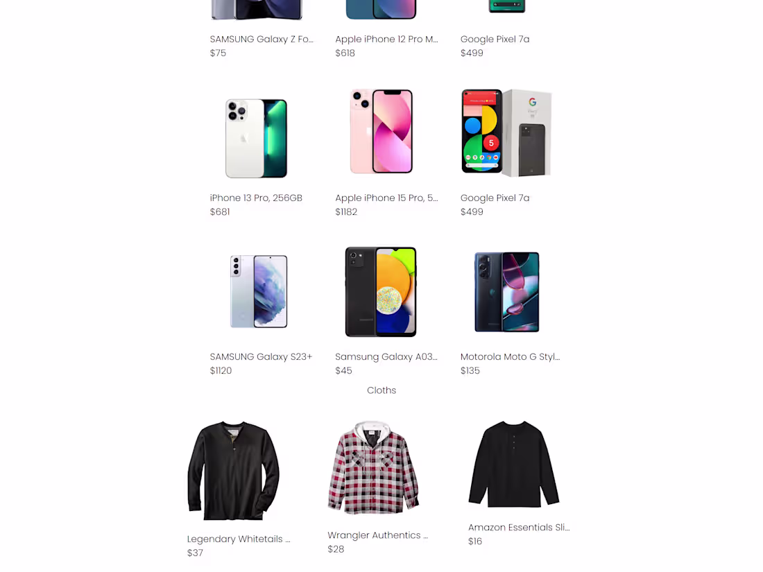 Cover image for Simple Ecommerce Website