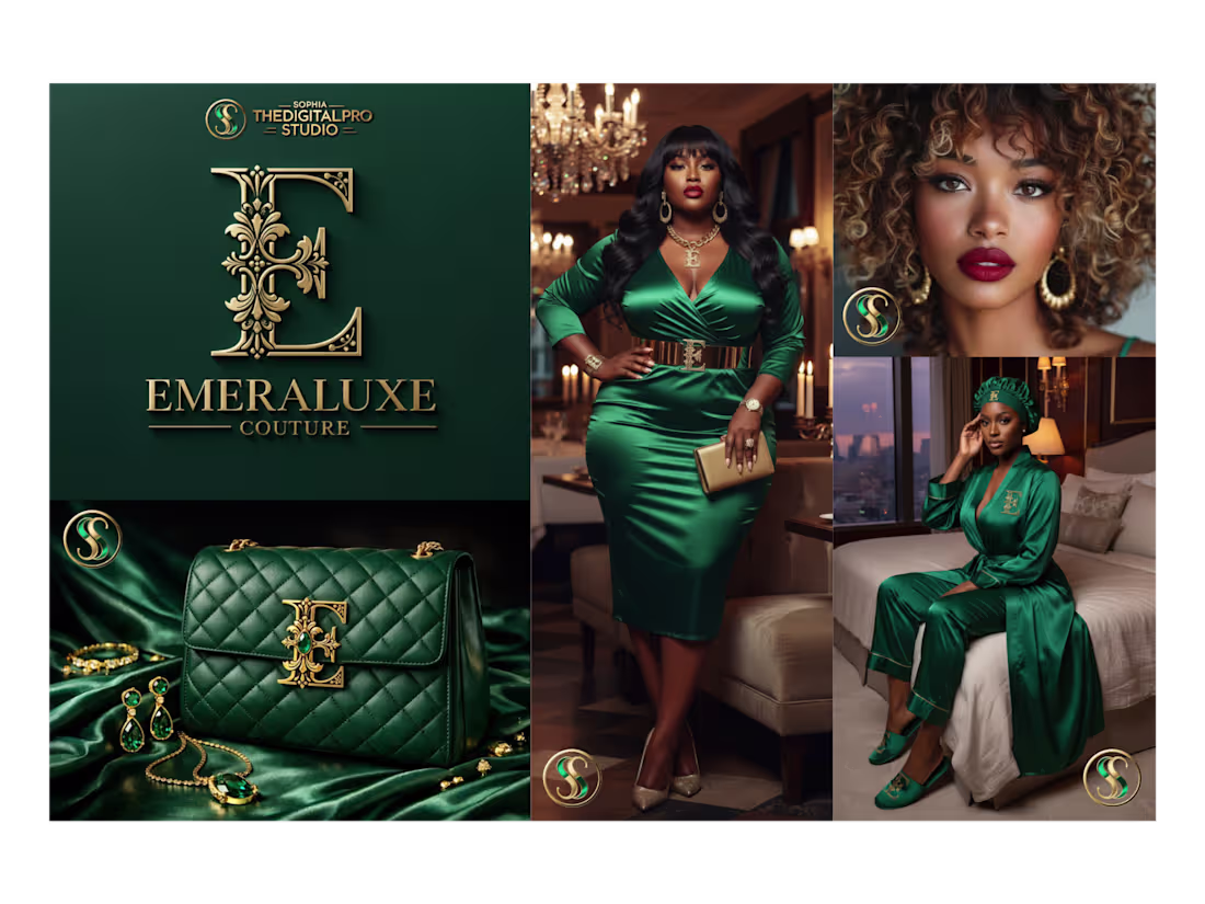 Cover image for Complete visual brand world built
