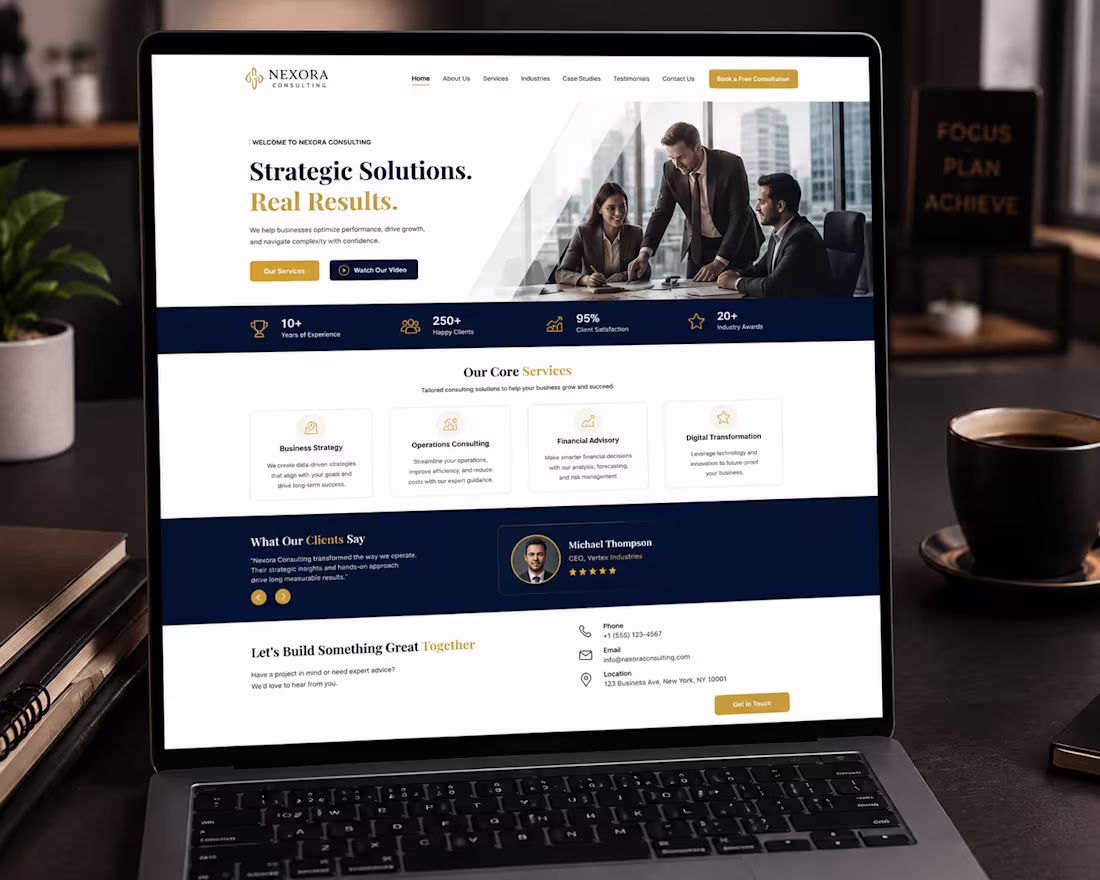 Cover image for Designed a modern and responsive
