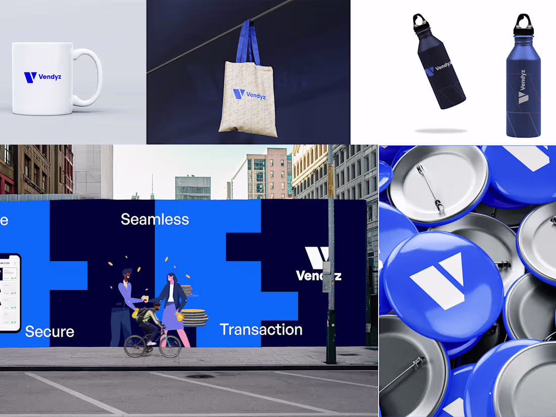 Cover image for Brand Guidelines & Visual Identity for Vendyz Technologies