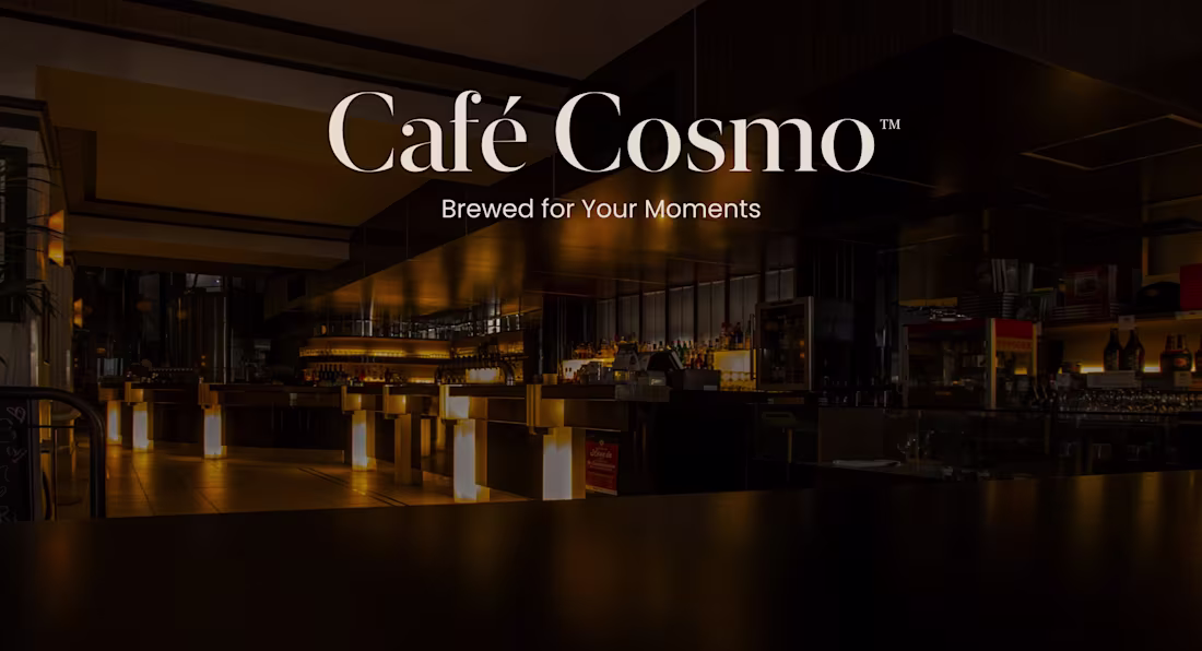 Cover image for Brand Identity Project #1 - CaféCosmo
