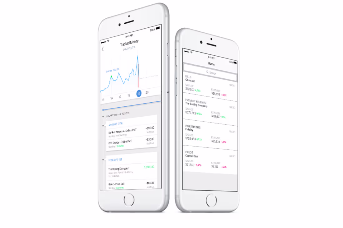 Cover image for Personal financial account app