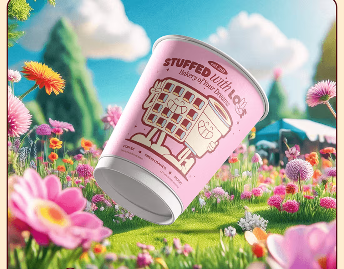 Cover image for Stuffed with Love - Waffles & Coffee Shop