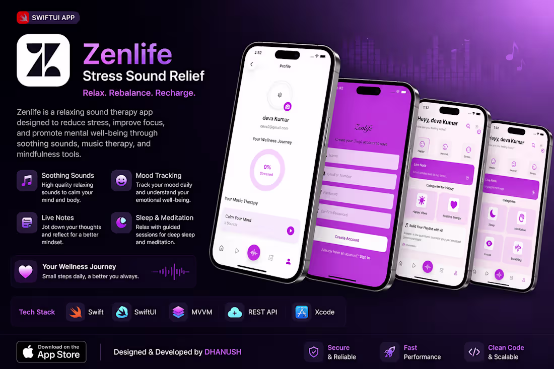 Cover image for ZenLife is a wellness and