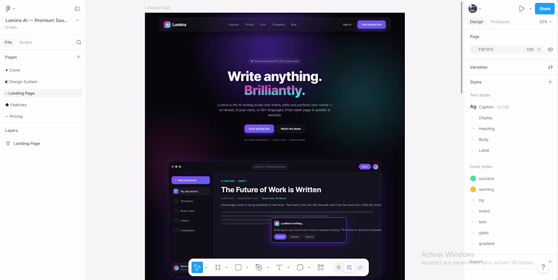 Cover image for Lumina AI — Premium SaaS Website Template