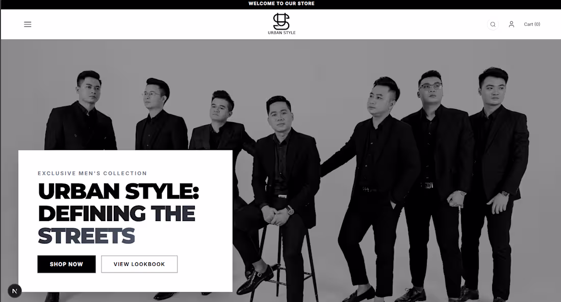 Cover image for Urban Style – End-to-End E-Commerce