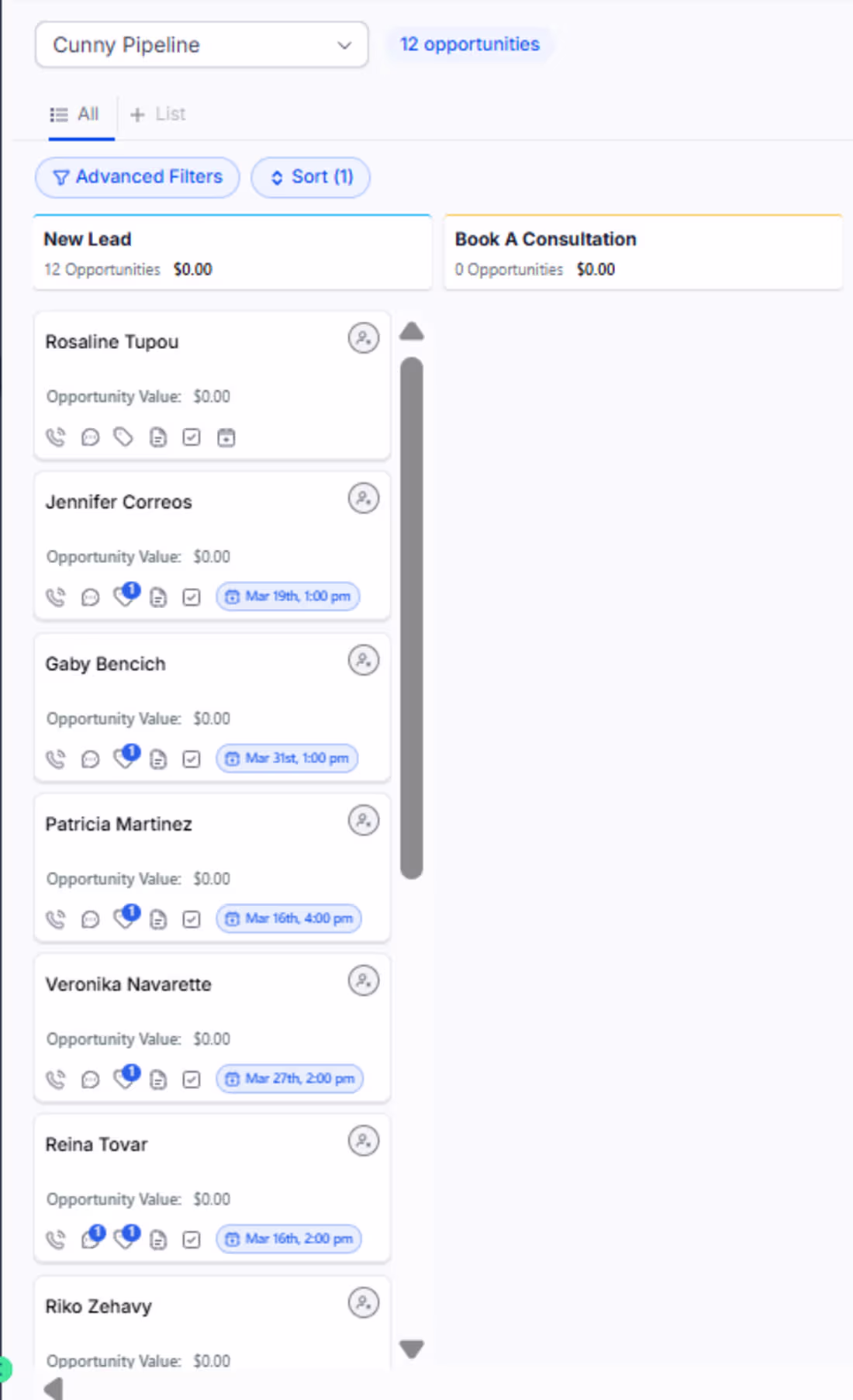Cover image for Created a structured CRM pipeline