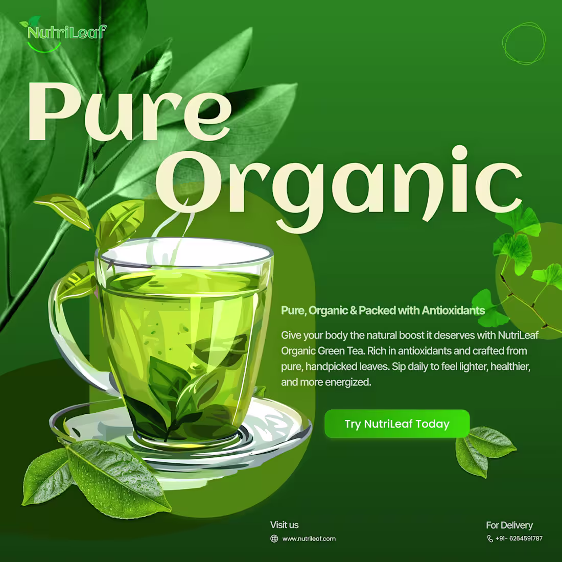 Cover image for Pure. Organic. Powerful. 💚

Experience the