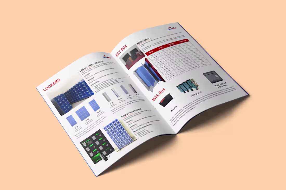 Cover image for brochure design