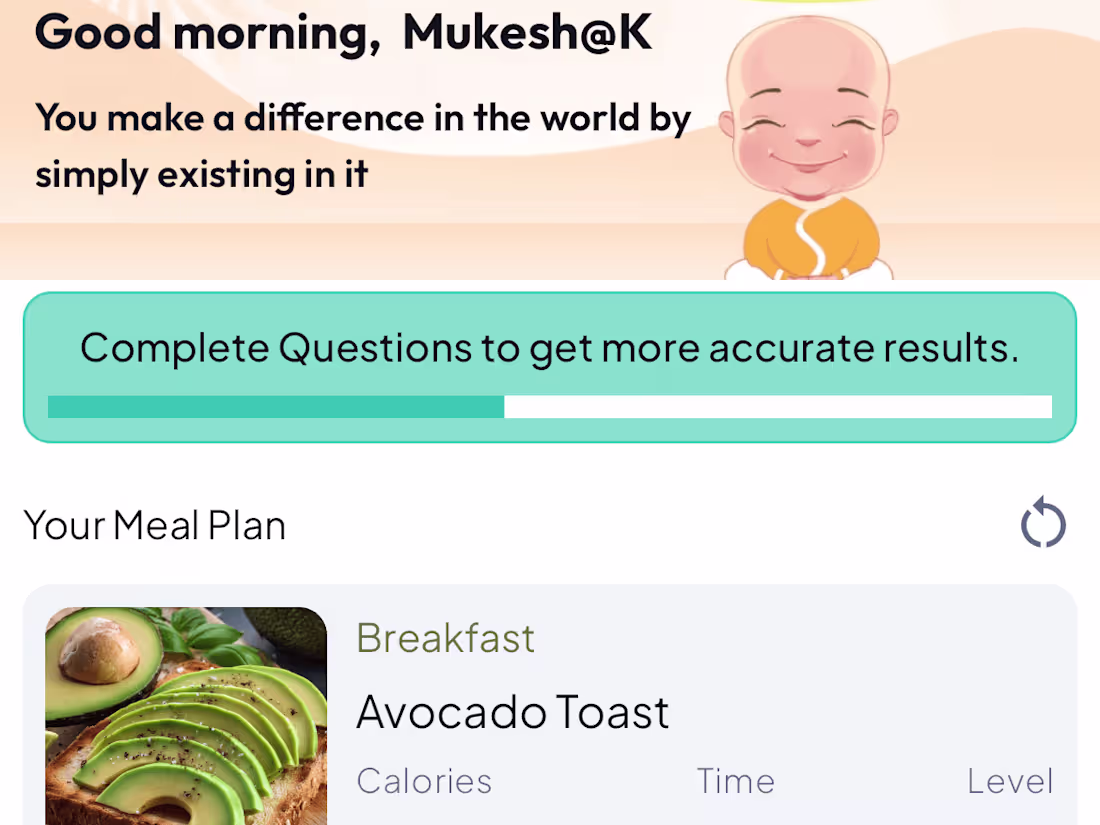 Cover image for AI based Meal and Exercise Planner