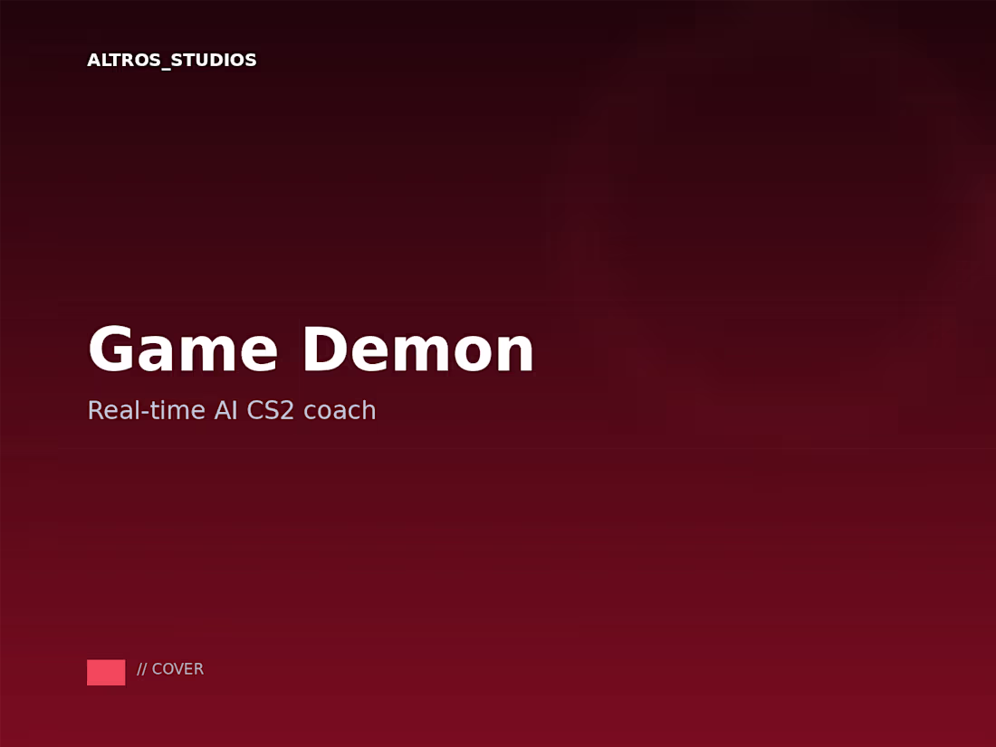 Cover image for Game Demon