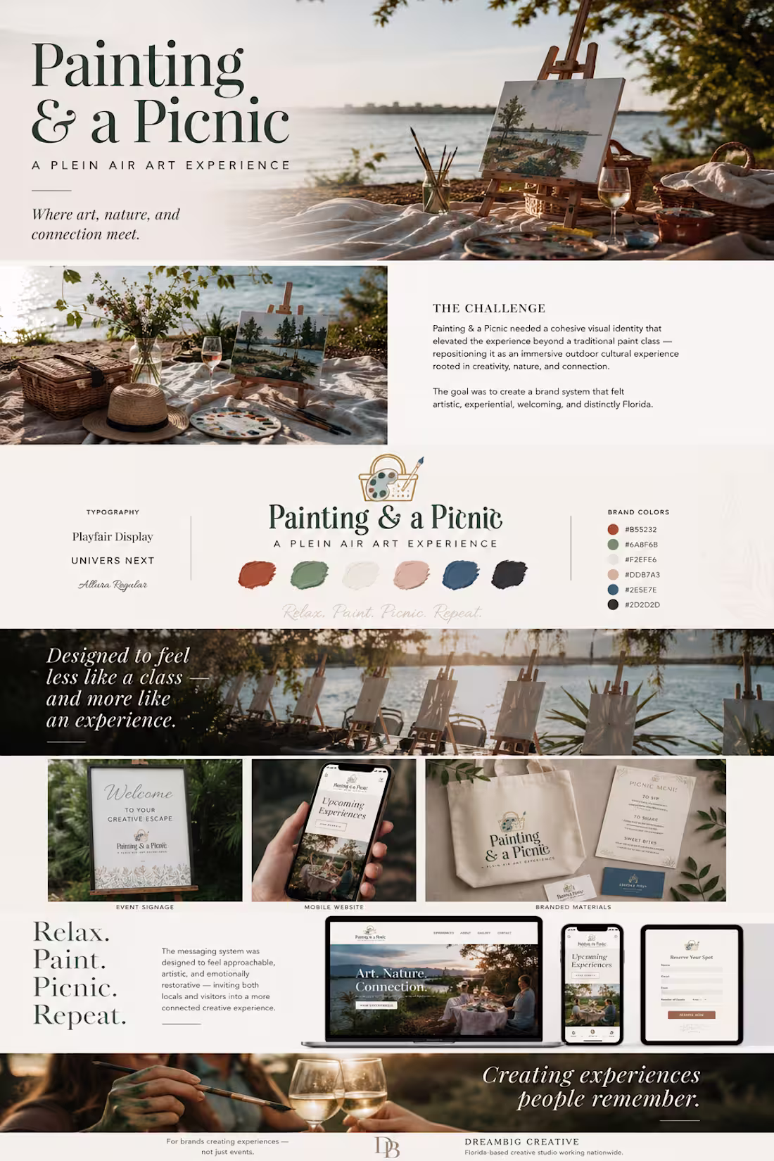 Cover image for Painting and a Picnic Brand