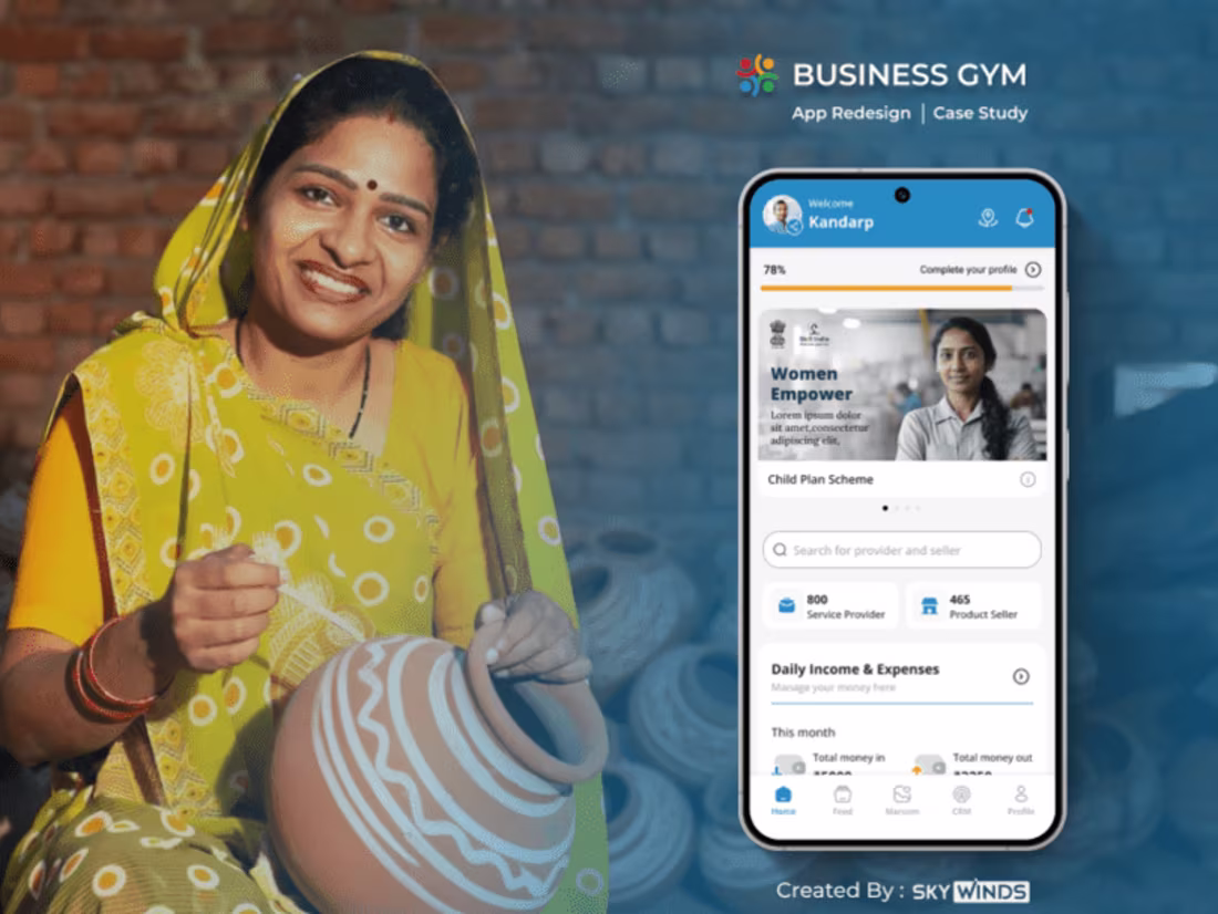 Cover image for Business GYM App Redesign