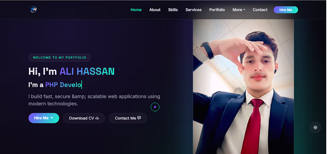 Cover image for Portfolio CMS – Full Stack