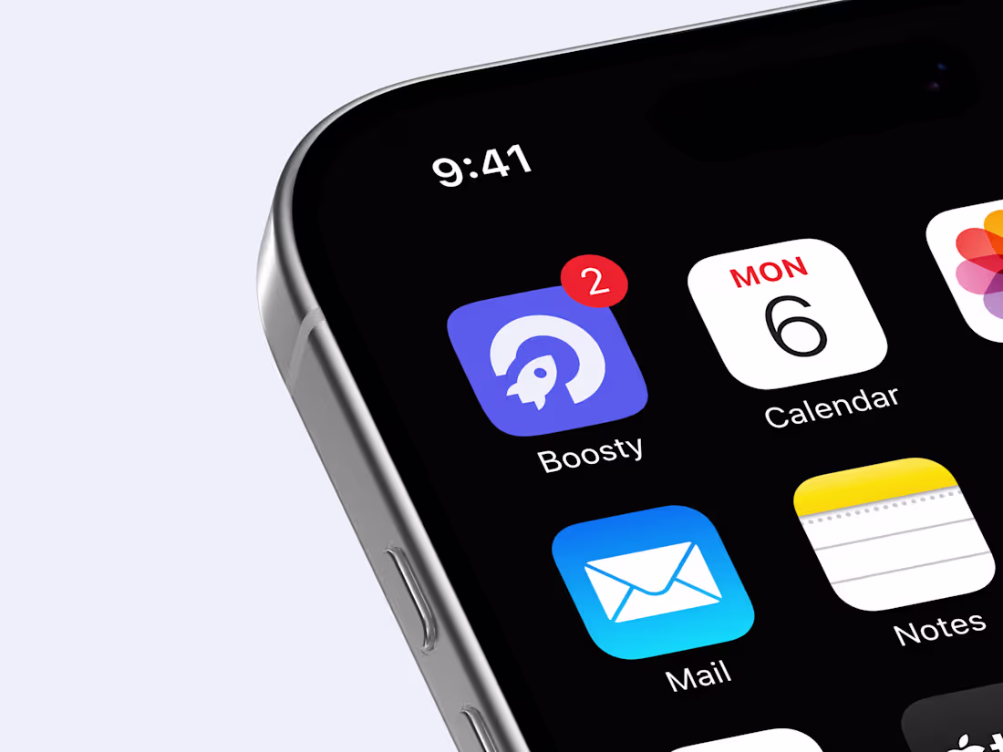 Cover image for Boosty Wallet Visual Identity