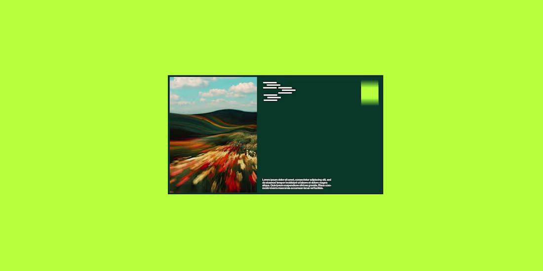 Cover image for Worked on a Visual Design