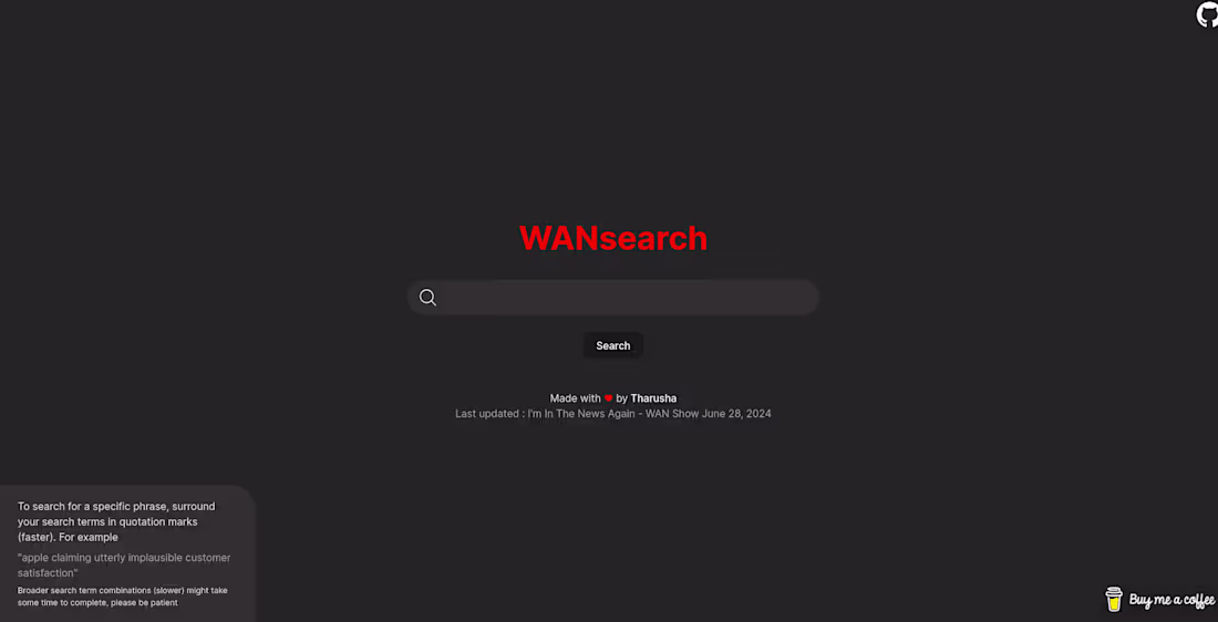 Cover image for WANsearch