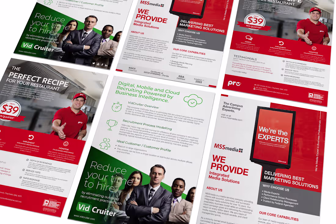 Cover image for Marketing Flyers