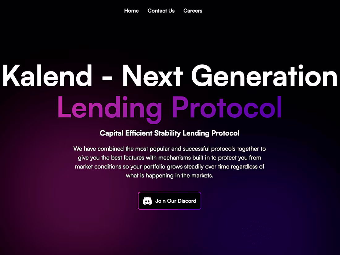 Cover image for Kalend - Next Generation Lending Protocol