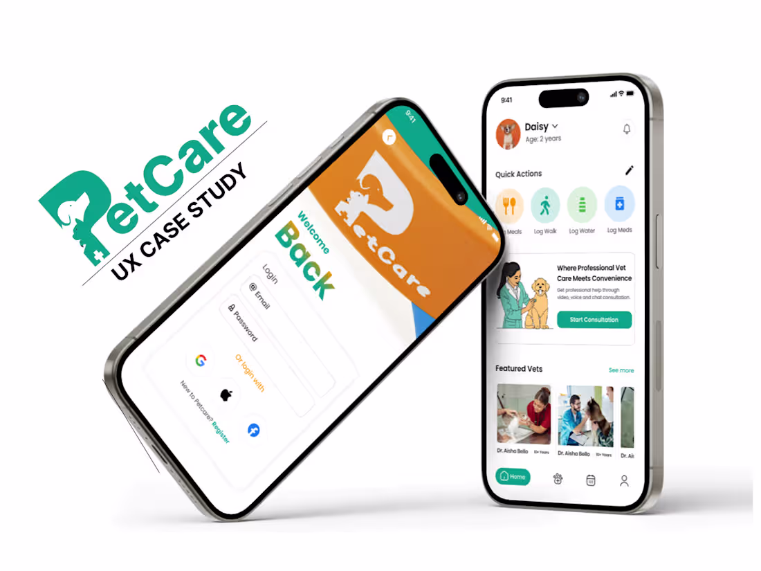 Cover image for PetCare Mobile App