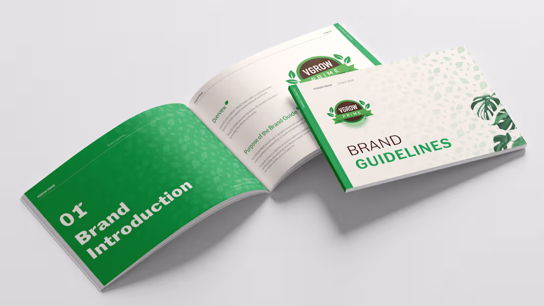 Cover image for VGrow Prime brand GUIDELINE