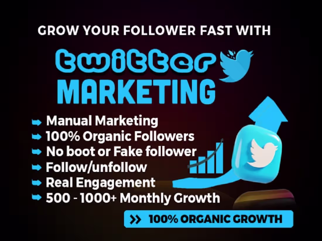 Cover image for Grow Your Twitter Organically The Right Way! Are you looking...