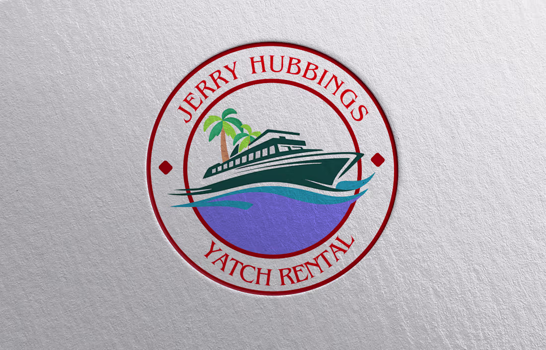 Cover image for Jerry Hubbings Yatch Rental Logo Design